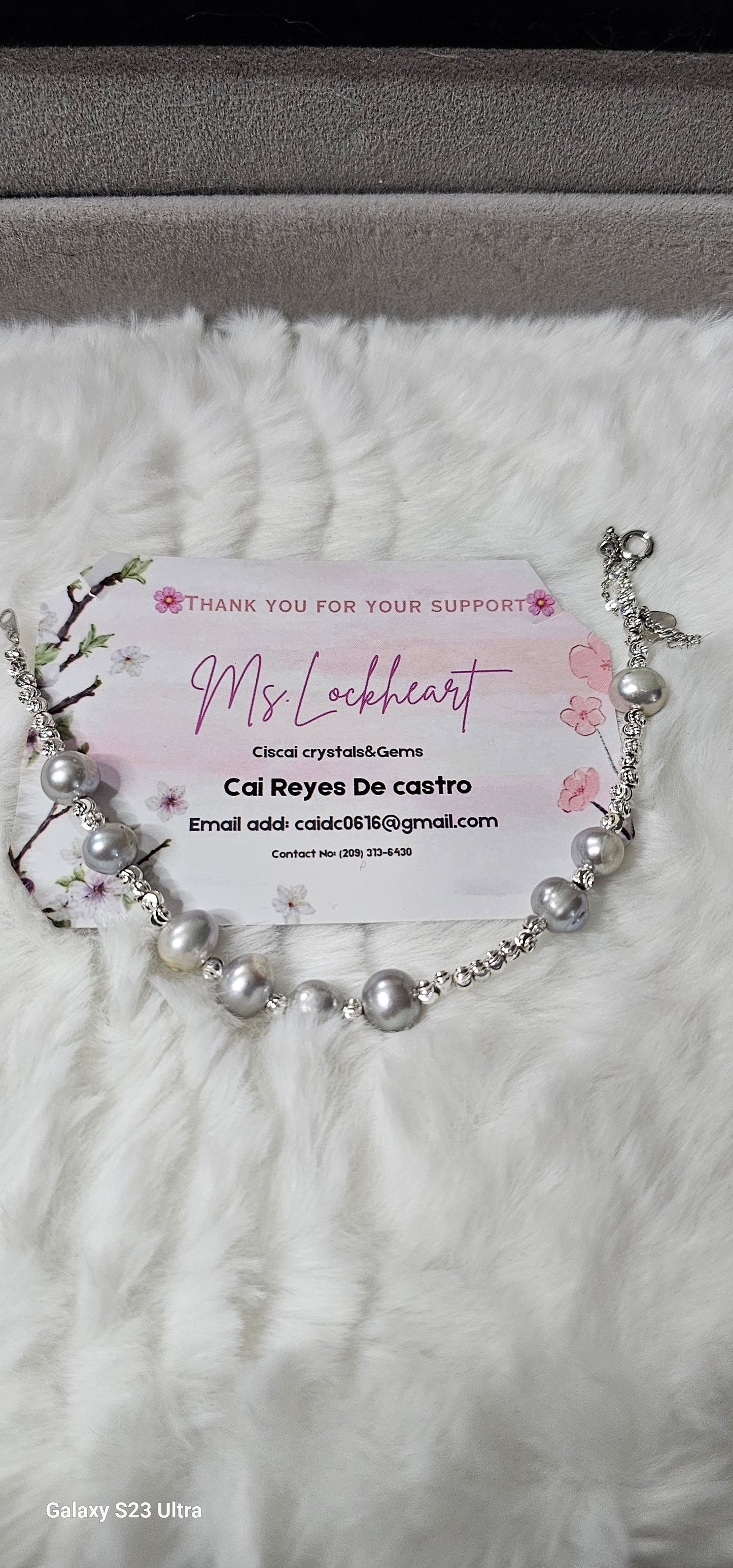 Elegant Real pearl Bracelet