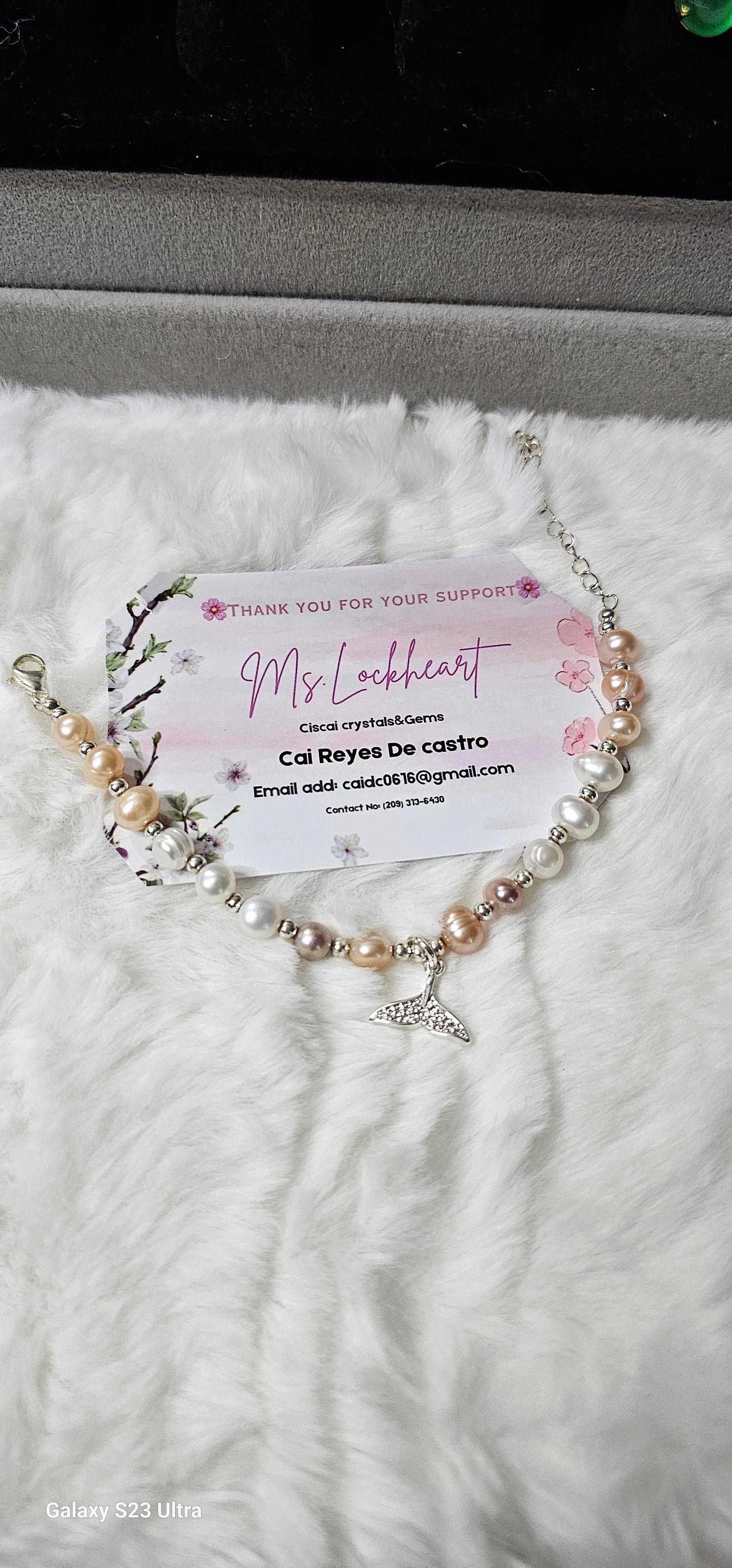 Elegant Real pearl Bracelet